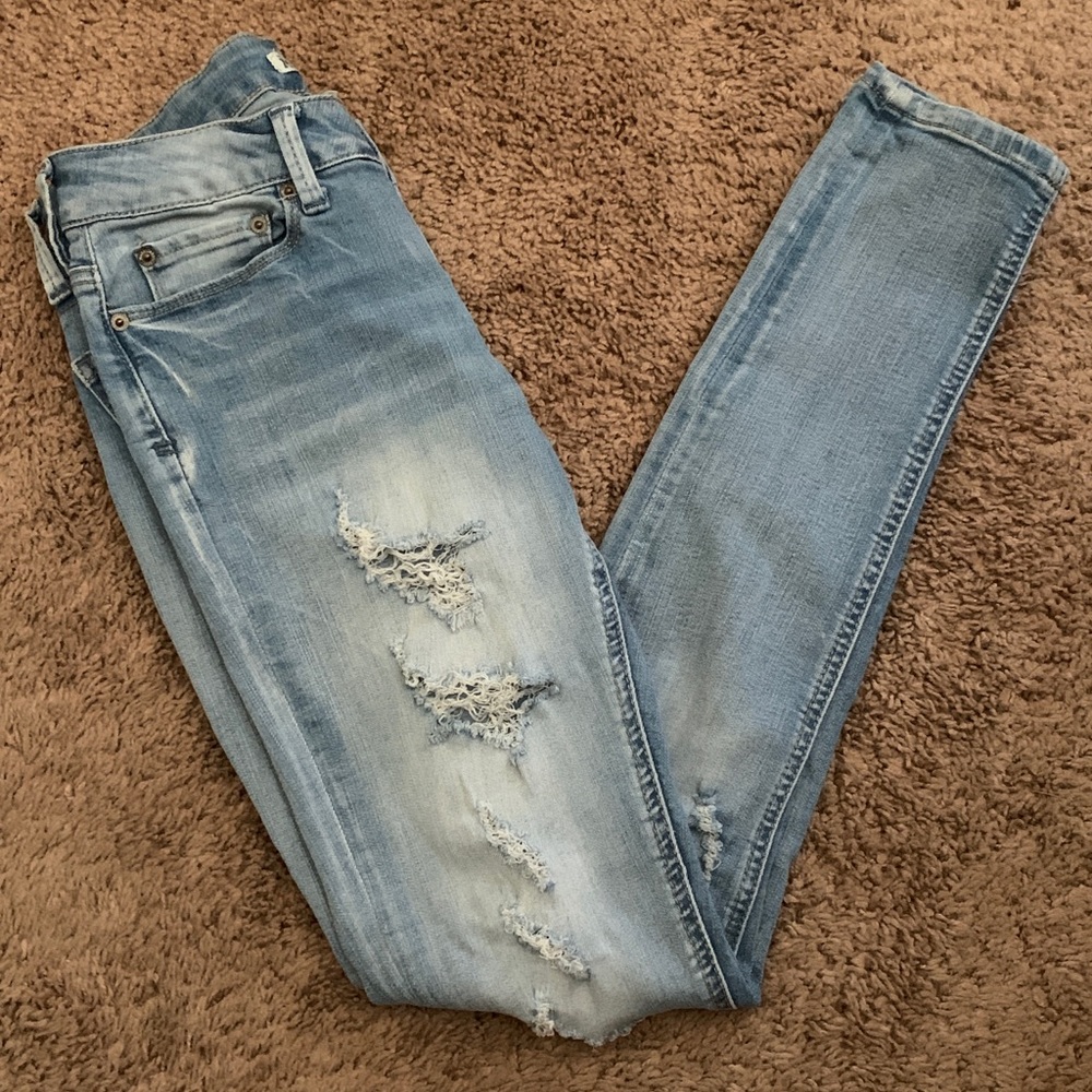Mudd blue skinny jeans